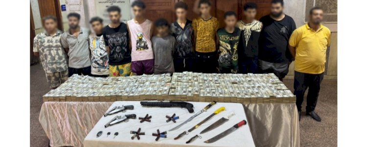 القبض علي ١٢ متهم سرقوا "١١ "مليون جنيه من تاجر ذهب بالقاهرة