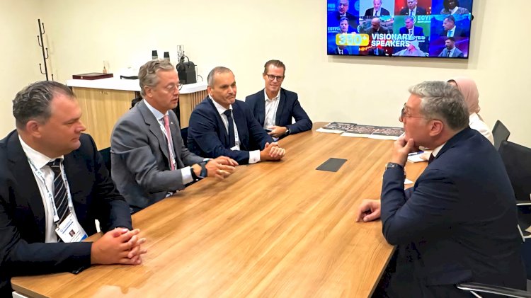 وزير البترول يبحث تعزيز التعاون مع الشركات العالمية في المجالات المختلفة