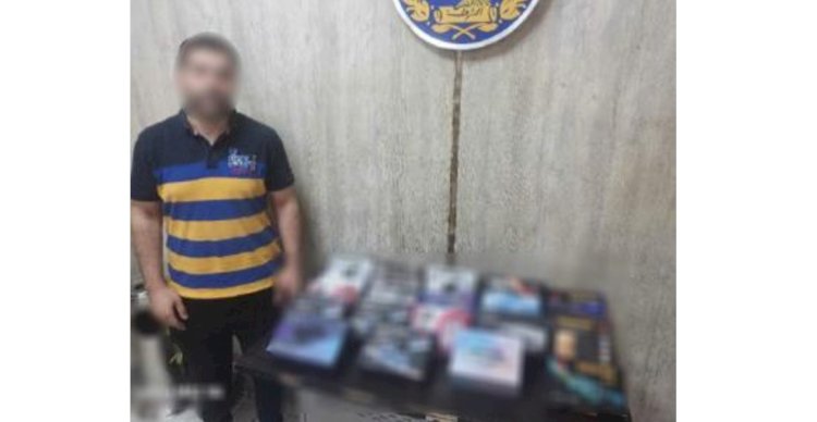 ضبط محل لبيع أجهزة الريسيفرالمعدة لفك شفرات القنوات الفضائية المشفرة بالجيزة
