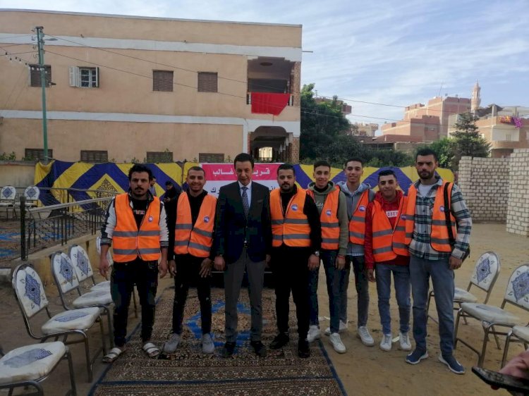 «مستقبل وطن» يقود حملة لصيانة وتجميل مدارس منشأة القناطر