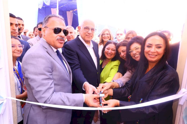 افتتاح منطقة رياض الأطفال بمدرسة السيدة عائشة للتعليم الأساسي بالعاشر من رمضان