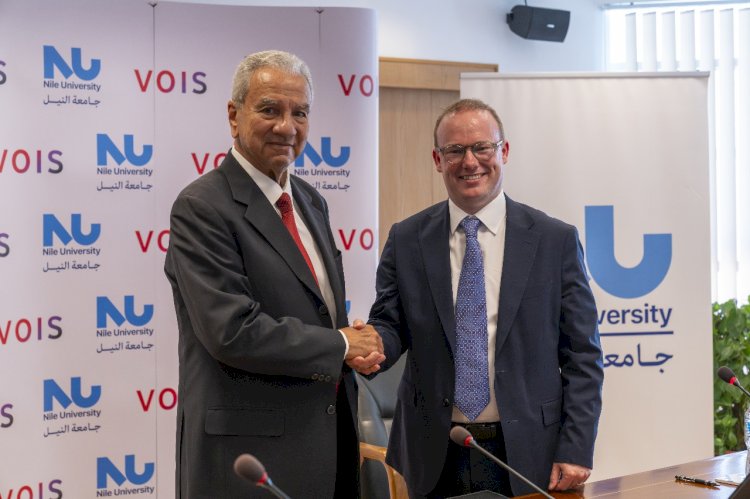 جامعة النيل توقع مذكرة تفاهم مع Vodafone International Services لدعم الطلاب والخريجين