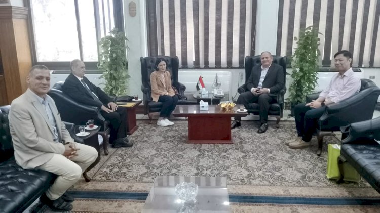 رئيس البحوث الزراعية يستقبل وفدًا من المنظمة الإسلامية للأمن الغذائي