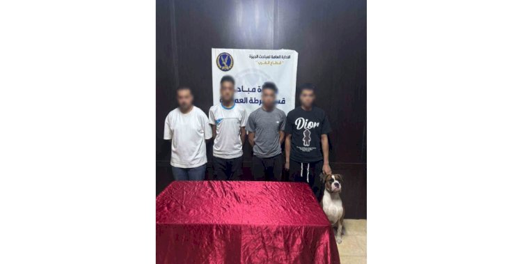 نكشف فيديو المتهمين بتعاطى المخدرات بالجيزة