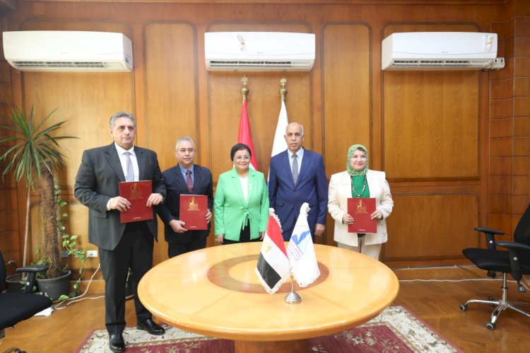 رئيس جامعة كفر الشيخ يستقبل نائب وزير الصحة والسكان