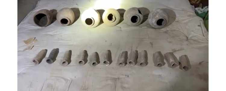 القبض علي 5 أشخاص لقيامهم بالتنقيب عن الآثار بالجيزة