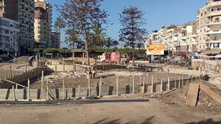 محافظ كفرالشيخ يتابع أعمال تنفيذ المرحلة الثانية لتطوير الميدان الإبراهيمي بدسوق