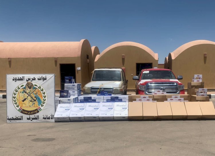 القوات المسلحة تحبط محاولات تهريب مخدرات بمليار و164 مليون جنيه