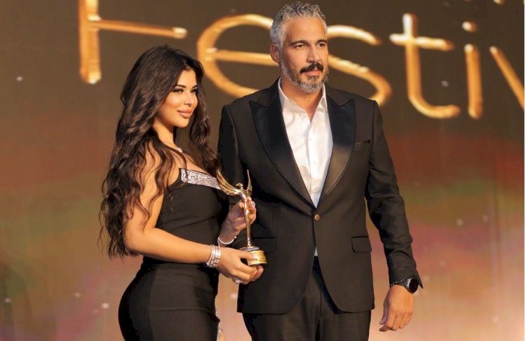 شيماء طارق تتألق في مهرجان الفضائيات العربية واستتيكا شيماء تحصد لقب الأفضل