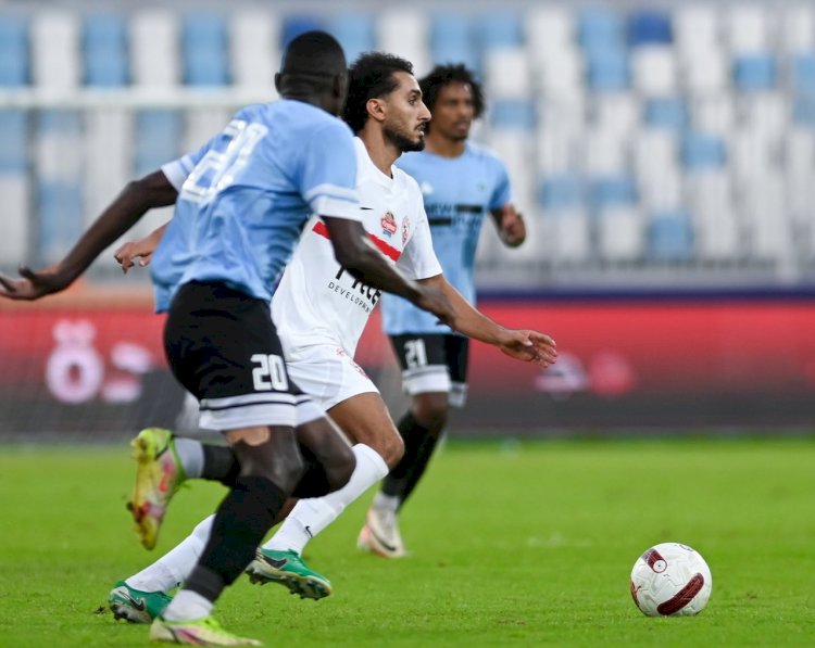 التعادل الإيجابي يحسم لقاء الزمالك وغزل المحلة في دورى نايل