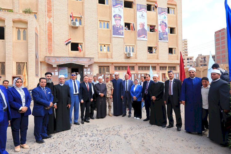 رئيس جامعة كفر الشيخ يشهد احتفال أزهر كفر الشيخ بذكرى انتصارات أكتوبر المجيدة