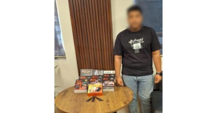 ضبط محل لبيع أجهزة "الريسيفر" المعدة لفك شفرات القنوات الفضائية بالقاهرة