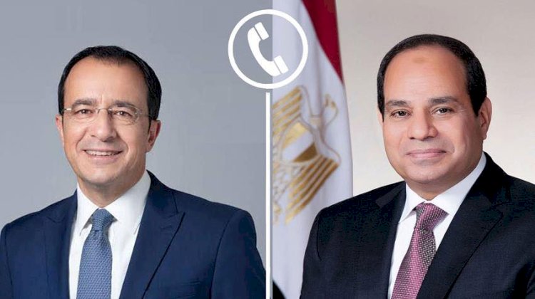 الرئيس السيسي ورئيس قبرص يبحثان تليفونيا اتفاق وقف إطلاق النار في غزة