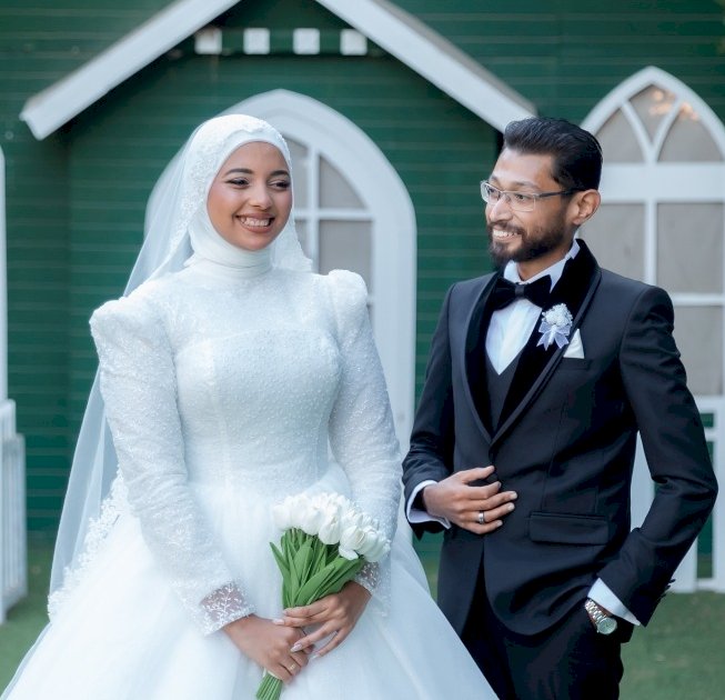 مليار مبروك لسلمي ومحمد .. زفاف سعيد