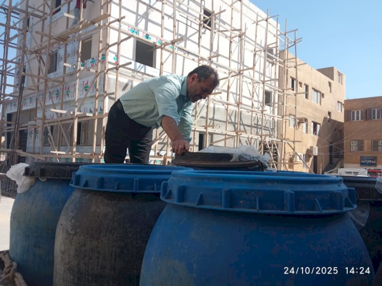 صحة المنيا تضبط طنًا و800 كيلوجرام من الألبان الفاسدة
