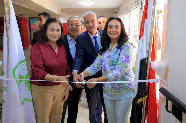 وزيرة التضامن  تفتتح وحدة العلاج الطبيعي بدار الهنا لرعاية المسنين بالجيزة