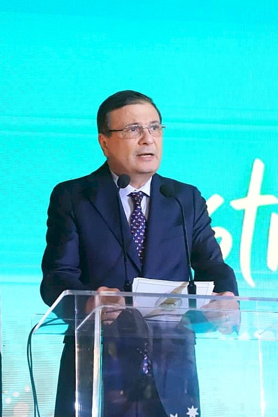 وزير الزراعة يشارك في إحتفالية اليوم الوطني لدولة استراليا