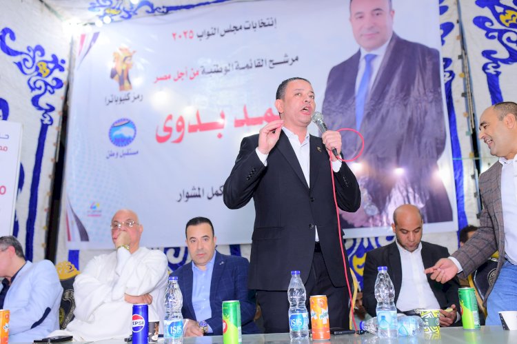 حشد جماهيري غير مسبوق لدعم مصطفى النفيلي  في دائرة طوخ وقها