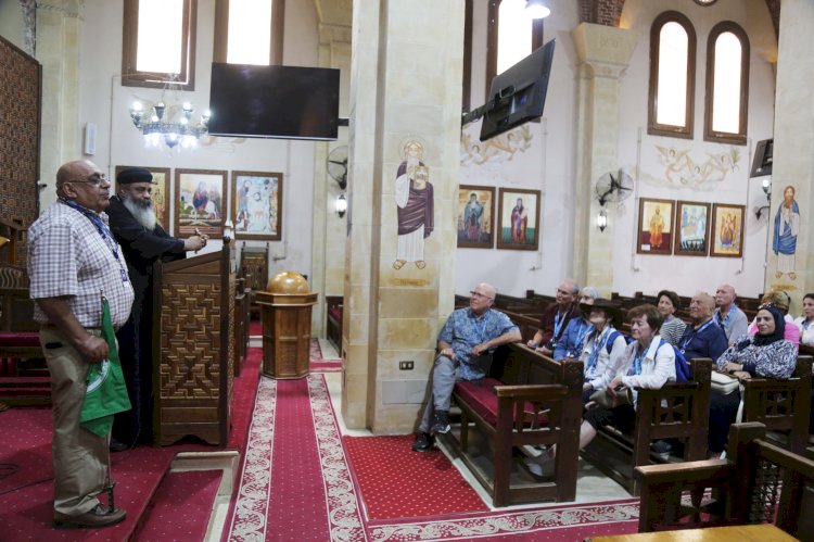 كفرالشيخ تستقبل وفدًا سياحياً أمريكيًا في زيارة لمسار العائلة المقدسة