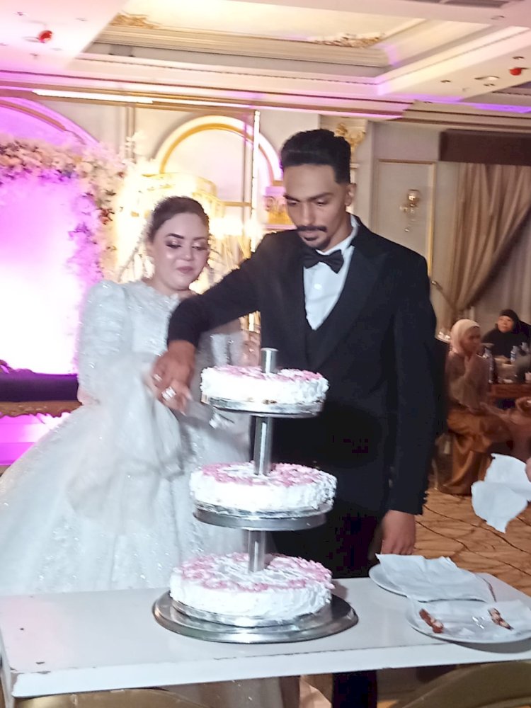 مليار مبروك زفاف أجمل عروسين الكابتن محمد نصر والجميلة هالة أبو حجاج