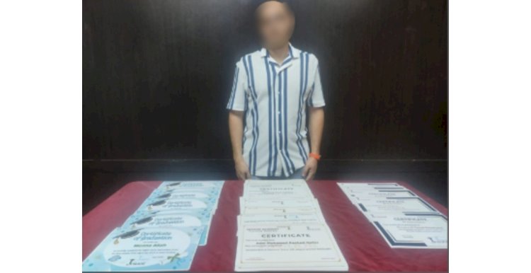 ضبط عاطل لإدارته كيان تعليمى "بدون ترخيص" للنصب على المواطنين بالجيزة