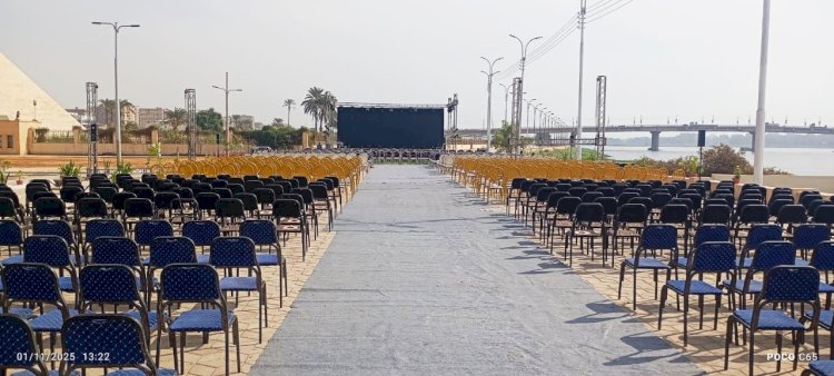 محافظ المنيا يتابع الحالة العامة استعدادًا لافتتاح المتحف المصري الكبير