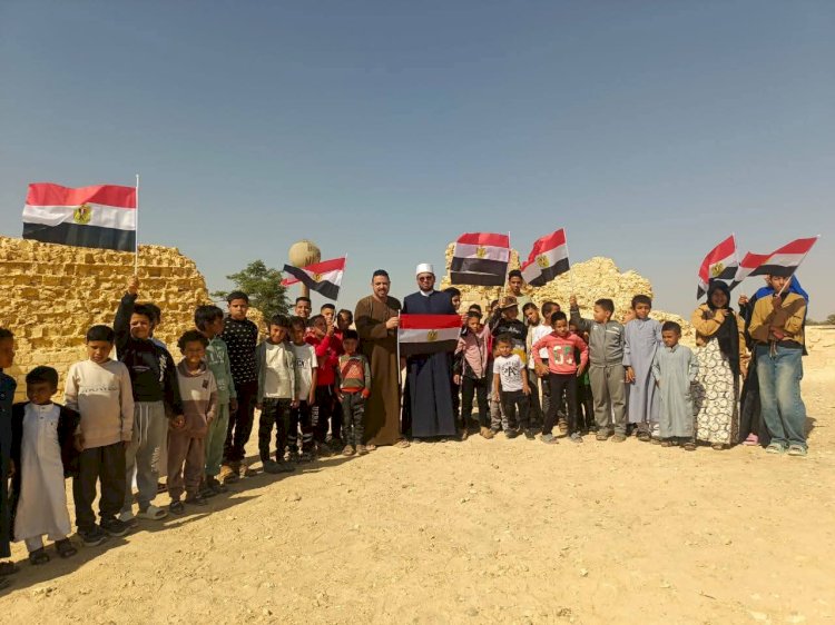 أوقاف سيناء تنظم زيارة ميدانية لأطفال البرنامج التثقيفي إلى قلعة نخل الأثرية
