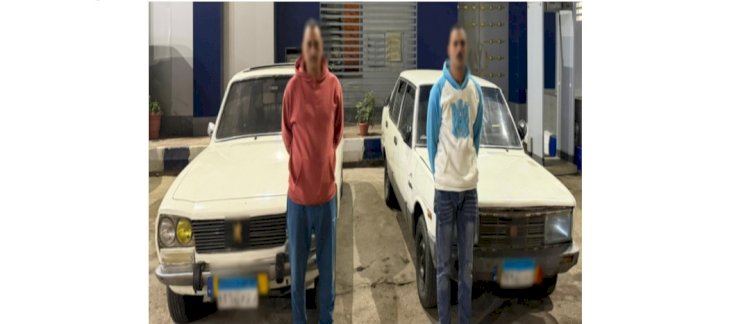 ضبط سائقين لقيامهما باداء حركات استعراضية بالشرقية