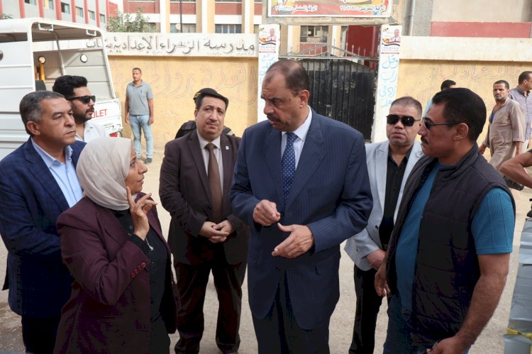 محافظ سوهاج يتفقد أعمال إنشاء المجمع الخدمي لصانعي الأثاث بطهطا