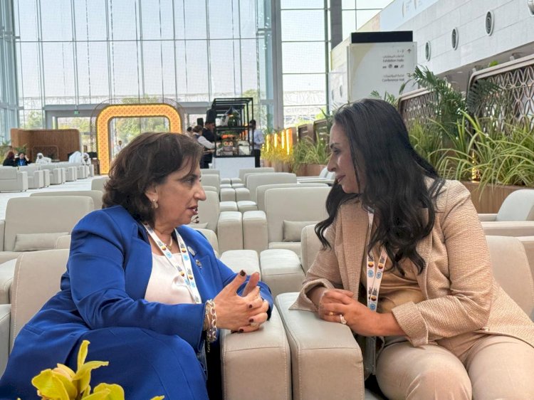 وزيرة التضامن  تلتقي وكيلة الأمين العام للأمم المتحدة للمرأة