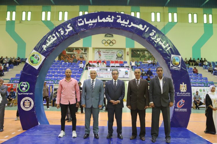 جامعة بنها تتوّج بلقب البطولة العربية 20 لخماسيات كرة القدم