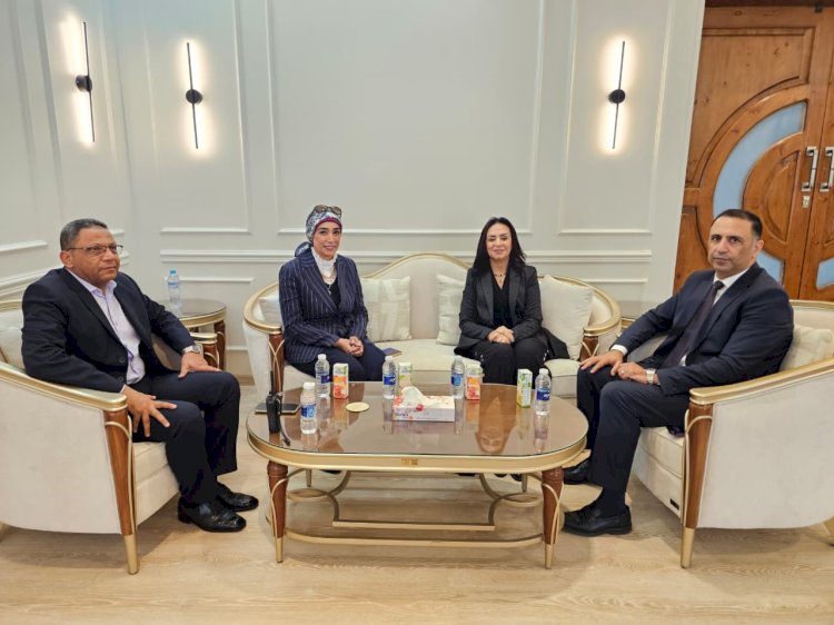 وزيرة التضامن  في ضيافة محافظة الأقصر