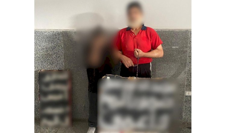 ضبط عاطل  لاستغلاله نجله فى إستجداء المارة بشوارع بالإسماعيلية