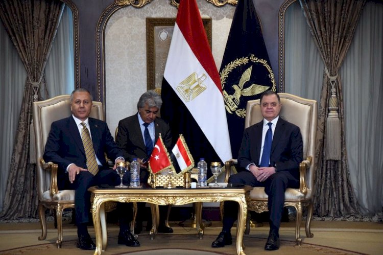وزيرا الداخلية المصري والتركي يستعرضان المستجدات فى القضايا الأمنية المختلفة