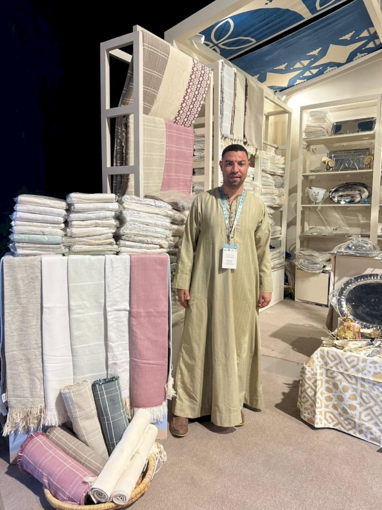 شباب  تنمية المشروعات يشاركون في معرض بنان السعودي للحرف اليدوية بالرياض