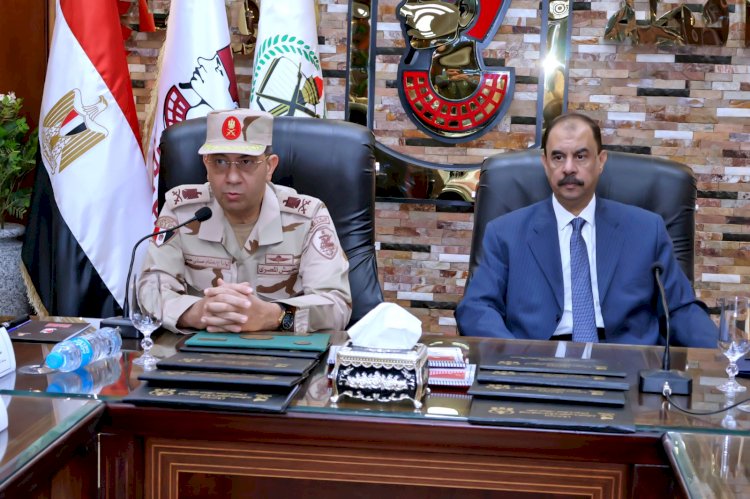 "سراج وهشام" يشهدان بدء فعاليات التدريب العملي المشترك "صقر 159"