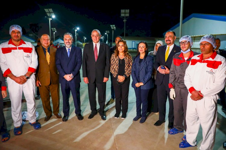 الوزراء يتفقدون محطة طنطا لإنتاج البيض بعد تشغيلها بالشراكة مع القطاع الخاص