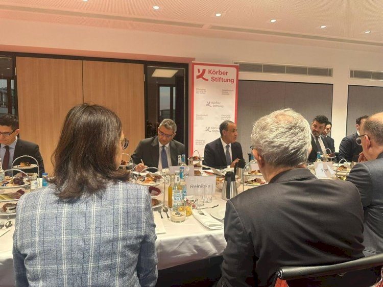 عبد العاطي يشارك في جلسة حوارية بمؤسسة Korber Stiftung