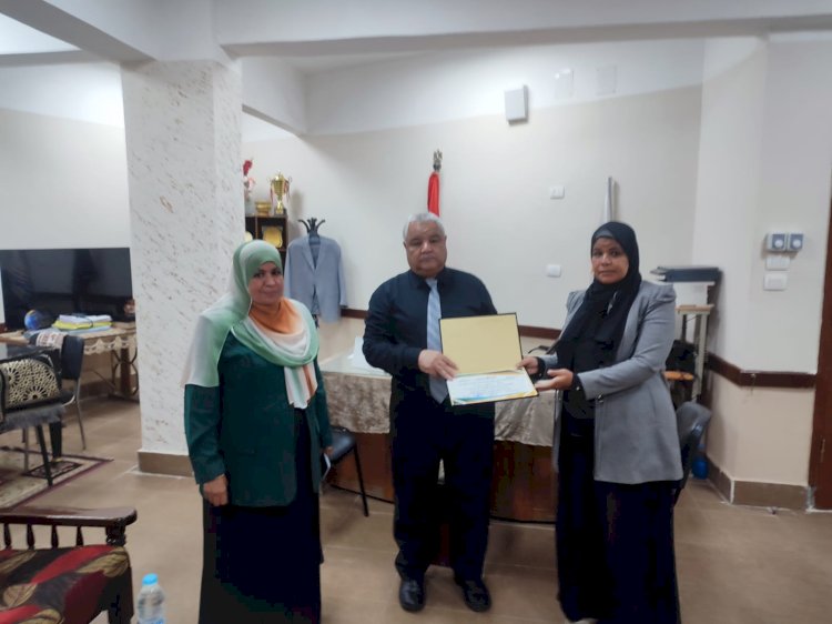 توجيه التربية النفسية بأرمنت يكريم د. صفوت جارح  وكيل الوزارة بالأقصر