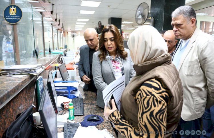 إقالة رئيس حي النزهة خلال جولة لوزيرة التنمية المحلية