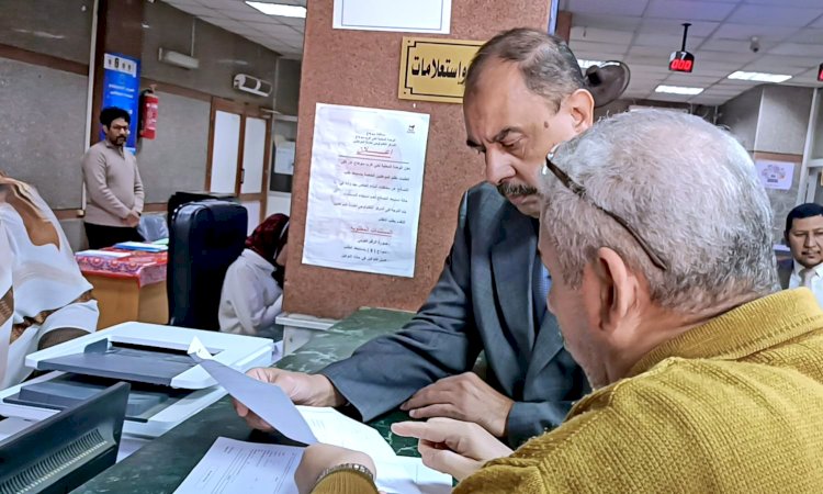 محافظ سوهاج يتفقد مستوى الخدمات المقدمة للمواطنين بقرية تونس