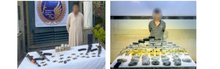 مصرع تاجر مخدرات بالفيوم وضبط آخرين بعدة محافظات