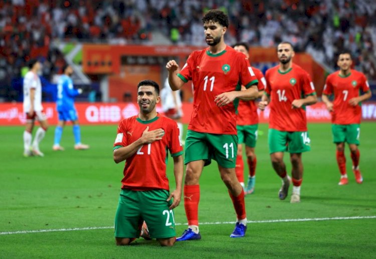 منتخب المغرب يتأهل بجدارة  لنهائي كأس العرب  بعد فوزه على منتخب الإمارات