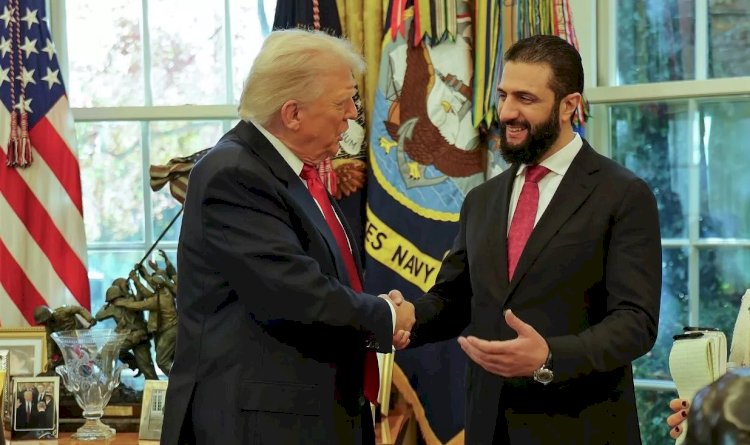 الرئيس الأمريكي يؤكد ثقته في الشرع وينفي علاقته بهجوم تدمر