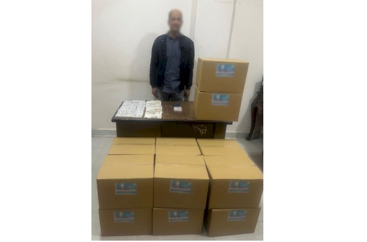 ضبط عاطل بحوزته سلع غذائية لتوزيعها علي الناخبين للتصويت لمرشح بالاسماعيلية