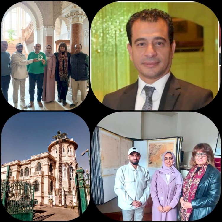 هيئة تنمية المجتمع بإمارة دبي تهدي درع التكريم لمكتبة القاهرة الكبرى