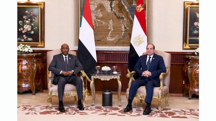 السيسي يؤكد موقف مصر الداعم لوحدة السودان