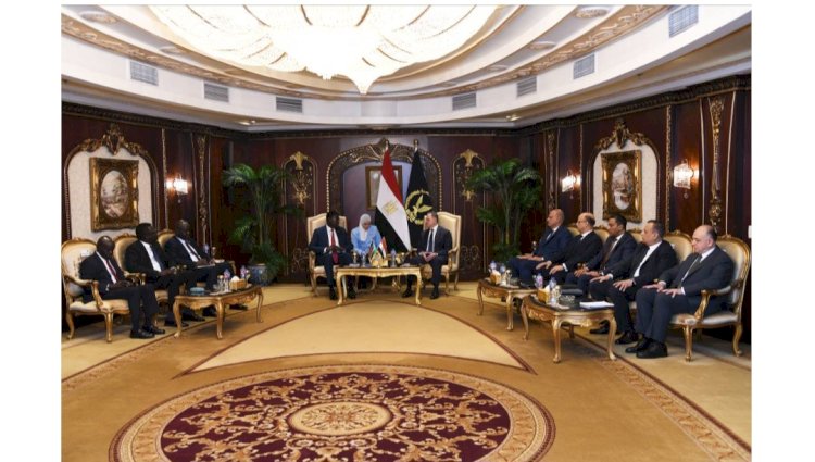 وزير الداخلية يستقبل وزير الخارجية  والتعاون الدولى  بجمهورية جنوب السودان