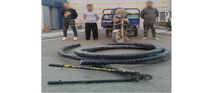 القبض علي المتهمين بسرقة اسلاك الكهرباء والدراجات بالقاهرة