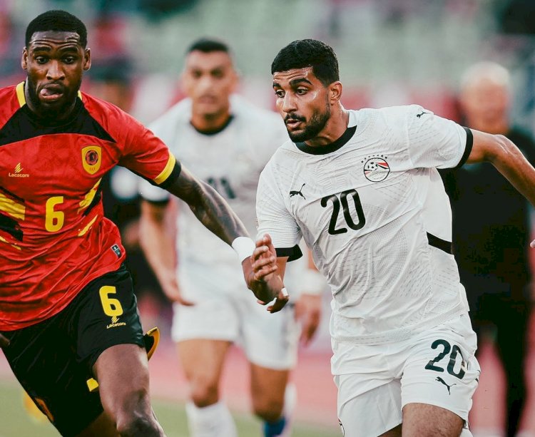 مصر تتعادل مع انجولا وتحافظ على صدارة مجموعتها في أمم افريقيا